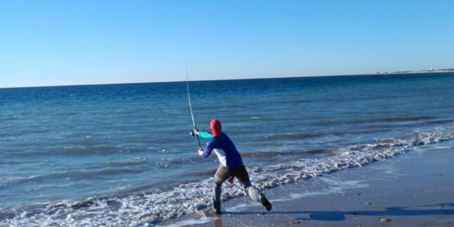 pesca de surfcasting