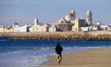 Pesca surfcasting en Cadiz